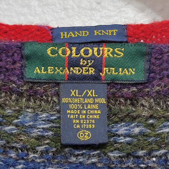 Rare Shetland Wool Fair Isle Sweater - Picture 3 of 9